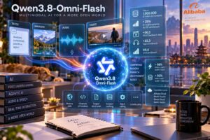 Alibaba presenta Qwen3.8-Omni-Flash, modello multimodale con strumenti e contesto da un milione di token
