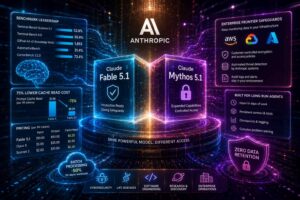 Anthropic lancia Claude Fable 5.1 e Mythos 5.1 con cache più economica e nuovi controlli enterprise