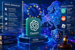 L’Unione europea designa ChatGPT come motore di ricerca online di dimensioni molto grandi ai sensi del DSA