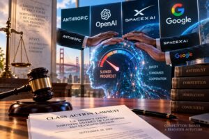 Consumatori fanno causa ad Anthropic, OpenAI, SpaceXAI e Google per un presunto accordo sul rallentamento dell’AI