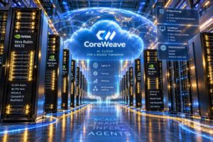 CoreWeave collega centinaia di GPU NVIDIA Rubin in un unico cluster multi-rack