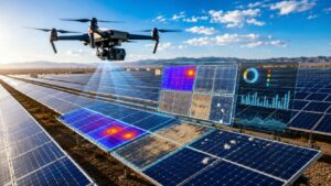 Droni, termocamere e AI riducono del 63% i tempi di ispezione degli impianti fotovoltaici