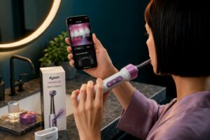 Dyson presenta CameraJet, lo spazzolino AI con videocamera e getto mirato per la pulizia interdentale