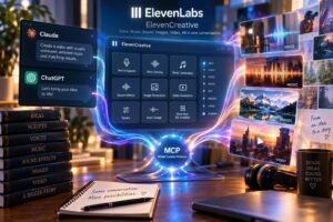 ElevenLabs integra ElevenCreative tramite MCP per generare voce, musica, immagini e video dagli assistenti AI
