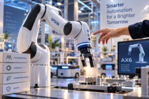 Epson lancia AX6, il suo primo robot collaborativo a 6 assi