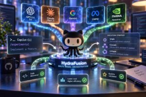 GitHub presenta HydraFusion per orchestrare più modelli AI nei task di coding