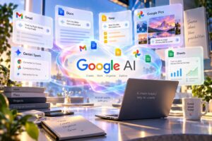 Google aggiorna i piani AI con strumenti vocali in Workspace, Google Pics e Sheets canvas