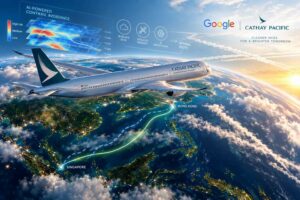 Google e Cathay Pacific ampliano i test per evitare le scie di condensazione sui voli Asia-Pacifico