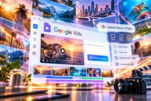 Google porta Gemini Omni 1.1 Flash in Google Vids con generazione video gratuita in 1080p