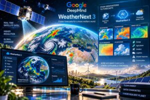 Google presenta WeatherNext 3 per previsioni meteo orarie ad alta risoluzione basate su dati satellitari in tempo reale