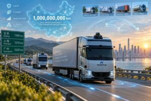 Inceptio supera 1 miliardo di chilometri di guida autonoma e presenta Freight Physical AI