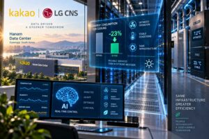 Kakao e LG CNS applicano un agente AI al controllo del raffreddamento nei data center