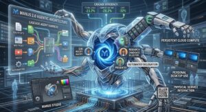 Manus 2.0 introduce una nuova architettura agentica e l’app personale Cue