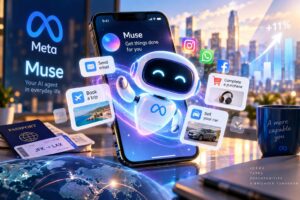 Meta Muse supera ChatGPT nei download iniziali e spinge le azioni Meta oltre l’11%
