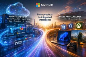 Microsoft riorganizza le attività in due divisioni e pubblicherà i ricavi trimestrali di Azure
