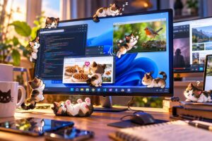 Mochi, il un gatto virtuale con AI multimodale che osserva il desktop e sviluppa una personalità nel tempo