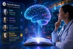 OpenEvidence presenta Osler, Sackett, Snow e Darwin, una nuova famiglia di modelli AI per la ricerca medica