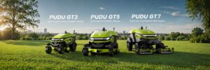PUDU GT3, GT5 e GT7: tre rasaerba robotizzati per la manutenzione professionale di prati e campi sportivi