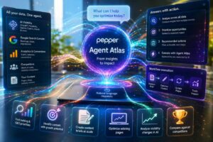 Pepper lancia Agent Atlas per automatizzare le attività di crescita organica e GEO