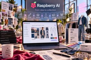 Raspberry AI unifica design, merchandising e commercio in un unico workflow agentico per la moda