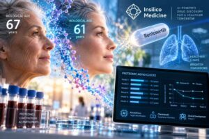 Rentosertib di Insilico Medicine riduce fino a 6 anni l’età biologica stimata in un’analisi clinica