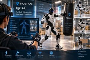 Robros integra il telecontrollo full-body nel robot umanoide Igris-C