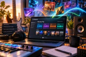 Roland Melody Flip: il plug-in AI per generare melodie, accordi, basso e batteria nelle DAW