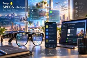 Snap presenta SPECS Intelligence, l’assistente AI che anticipa attività e informazioni utili