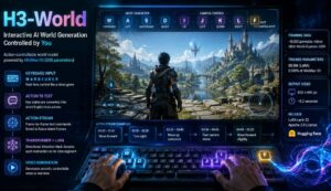 Tencent presenta H3-World, il modello AI che genera ambienti video controllabili tramite tastiera