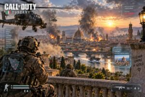 Video AI trasforma la Toscana in uno scenario di Call of Duty: autore indagato per incitamento alla violenza