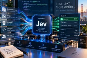 Jev elimina la generazione di testo e restituisce decisioni strutturate per i sistemi software