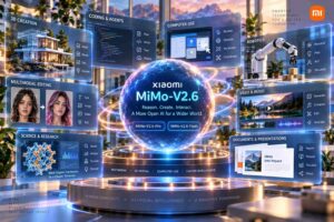 Xiaomi presenta MiMo-V2.6: modello open weight da 1,02 trilioni di parametri con coding, agenti e ragionamento 3D