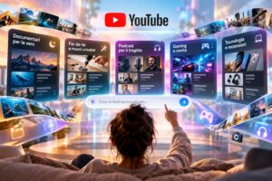 YouTube introduce Custom Feeds creati da prompt conversazionali