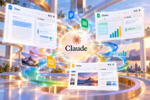 Claude entra direttamente in Google Docs, Sheets e Slides con un’integrazione in public beta