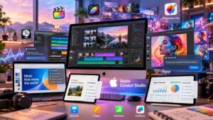 Apple aggiorna Creator Studio con assistenti AI per Logic Pro, Keynote, Pages e Numbers e strumenti generativi per immagini e video