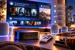 Apple aggiorna Apple TV 4K con chip A19, Siri AI e controllo vocale senza telecomando