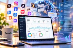 Brand24 integra intelligenza artificiale e monitoraggio della visibilità nei chatbot: funzionalità, risultati dei test e limiti della piattaforma