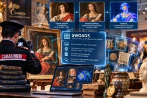 Swoads, il sistema di intelligenza artificiale dei Carabinieri che riconosce opere d’arte rubate e modificate