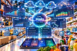 Crisp presenta Halo, piattaforma AI per il retail integrabile nei cloud aziendali