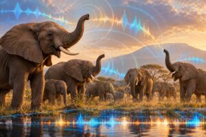 L’AI individua schemi ricorrenti nei cori vocali degli elefanti africani