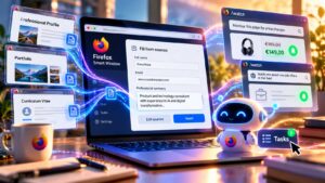 Firefox Smart Window introduce la compilazione AI dei moduli e il monitoraggio delle pagine web