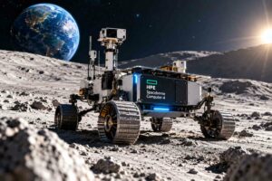HPE Spaceborne Computer-4 porterà intelligenza artificiale e calcolo ad alte prestazioni sulla superficie lunare