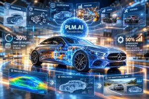 Mercedes-Benz investe 500 milioni di euro in PLM.AI per ridurre di 17 mesi lo sviluppo dei nuovi modelli