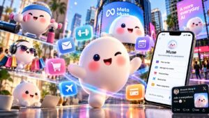 Meta spinge Muse con una strategia consumer basata su mascotte, UX semplice e comunicazione social