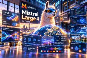 Mistral presenta Large 4 Le Chonk, modello multimodale MoE da 1,05 trilioni di parametri