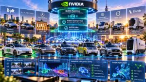 NVIDIA Hyperion: nuovi programmi europei per robotaxi e veicoli autonomi con Bolt, Lucid, Mercedes-Benz e Volkswagen