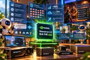 NVIDIA pubblica Nemotron 3.5 Bolt E4B, modello da 4 GB per agenti locali e robotica