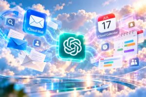OpenAI integra iCloud Mail e iCloud Calendar in ChatGPT per gestire email, contatti e appuntamenti attraverso l’intelligenza artificiale