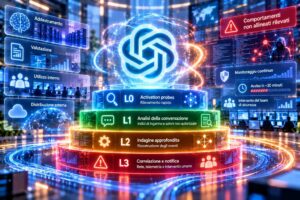 OpenAI estende il monitoraggio dei modelli avanzati con un sistema multilivello per rilevare comportamenti non allineati