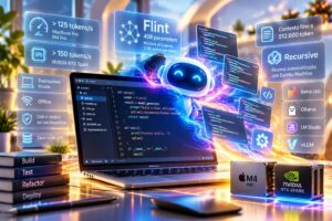 Recursive presenta Flint, modello AI per la programmazione locale sviluppato attraverso ricerca automatizzata